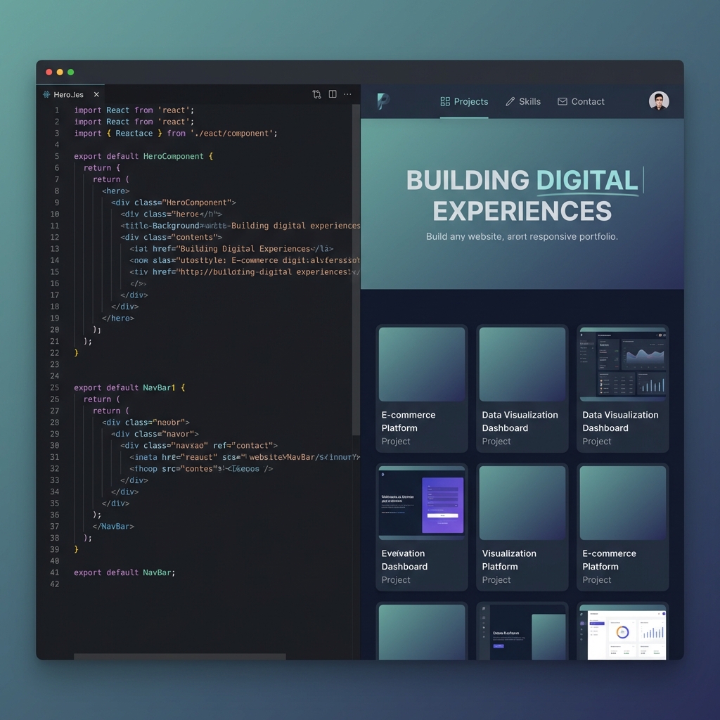 Interactive Developer Portfolio